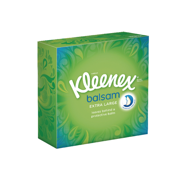 kleenex balsam mansize compact tissues 12 pack 3990093