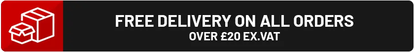 free delivery on all orders over �20 ex.vat