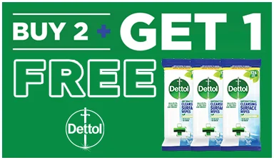 3 For 2 on Dettol Wipes